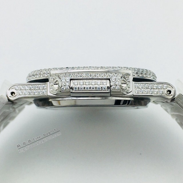 百達翡麗高端複刻男士腕表 PATEK PHILIPPE施華洛世奇美鑽男士腕表  gjs1915